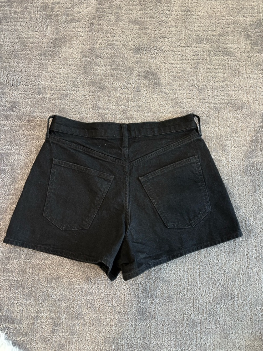 90’s Cutoff Black Denim Shorts